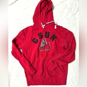 Champion Cal State University Northridge CSUN Red Pullover Hoodie